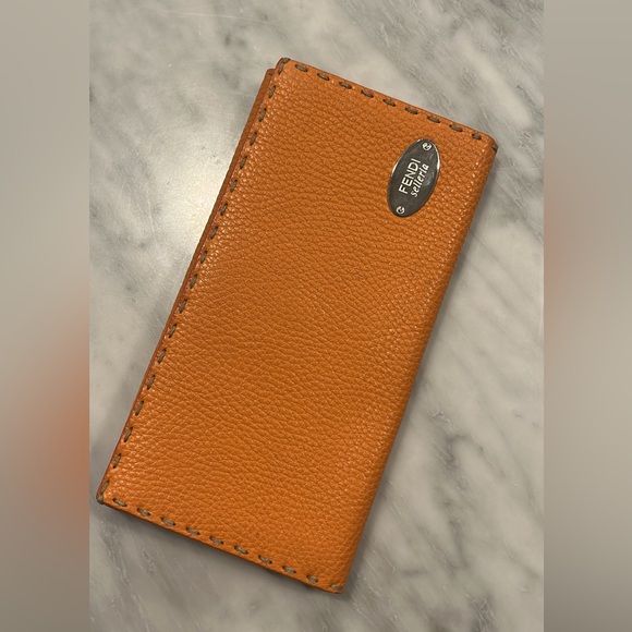 FENDI Selleria Leather Continental Wallet - Picture 12 of 12